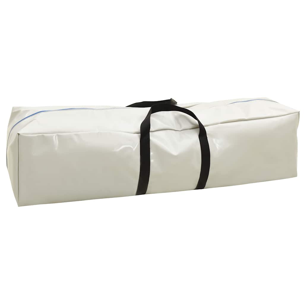 Aufblasbare Gymnastikmatte mit Pumpe 300×100×10 cm PVC Rosa
