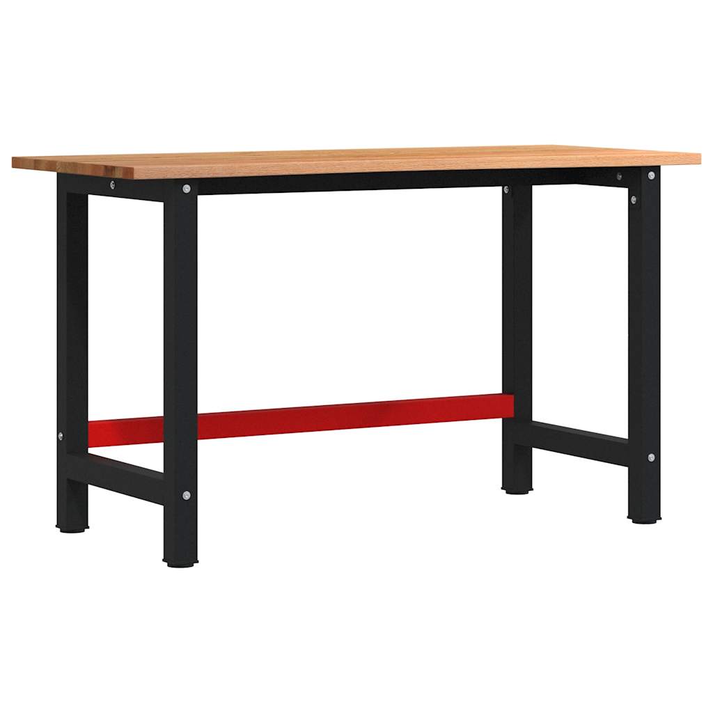Werkbank 100x60x81,5 cm Massivholz Eiche