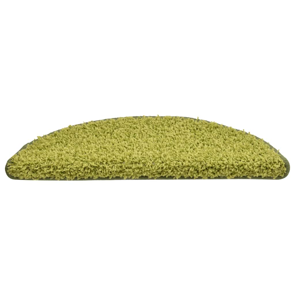 Stufenmatten 15 Stk. 56x17x3 cm Grau Halbrund