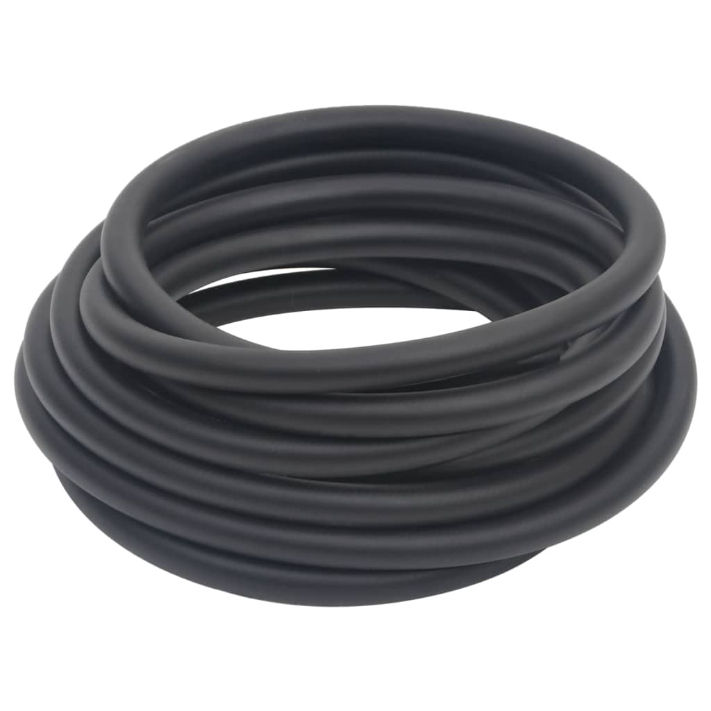 Hybrid-Luftschlauch Schwarz 0,6" 20 m Gummi und PVC