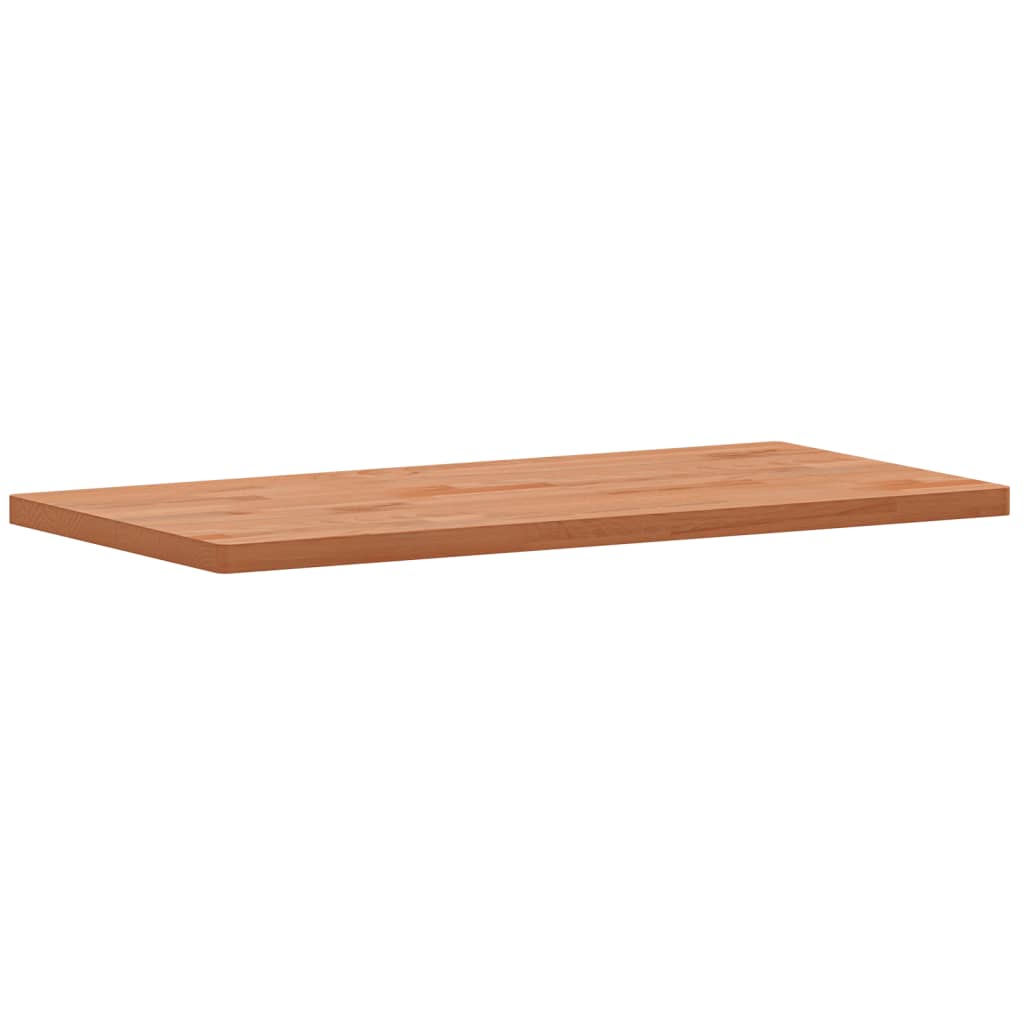 Waschtischplatte 80x40x1,5 cm Massivholz Buche
