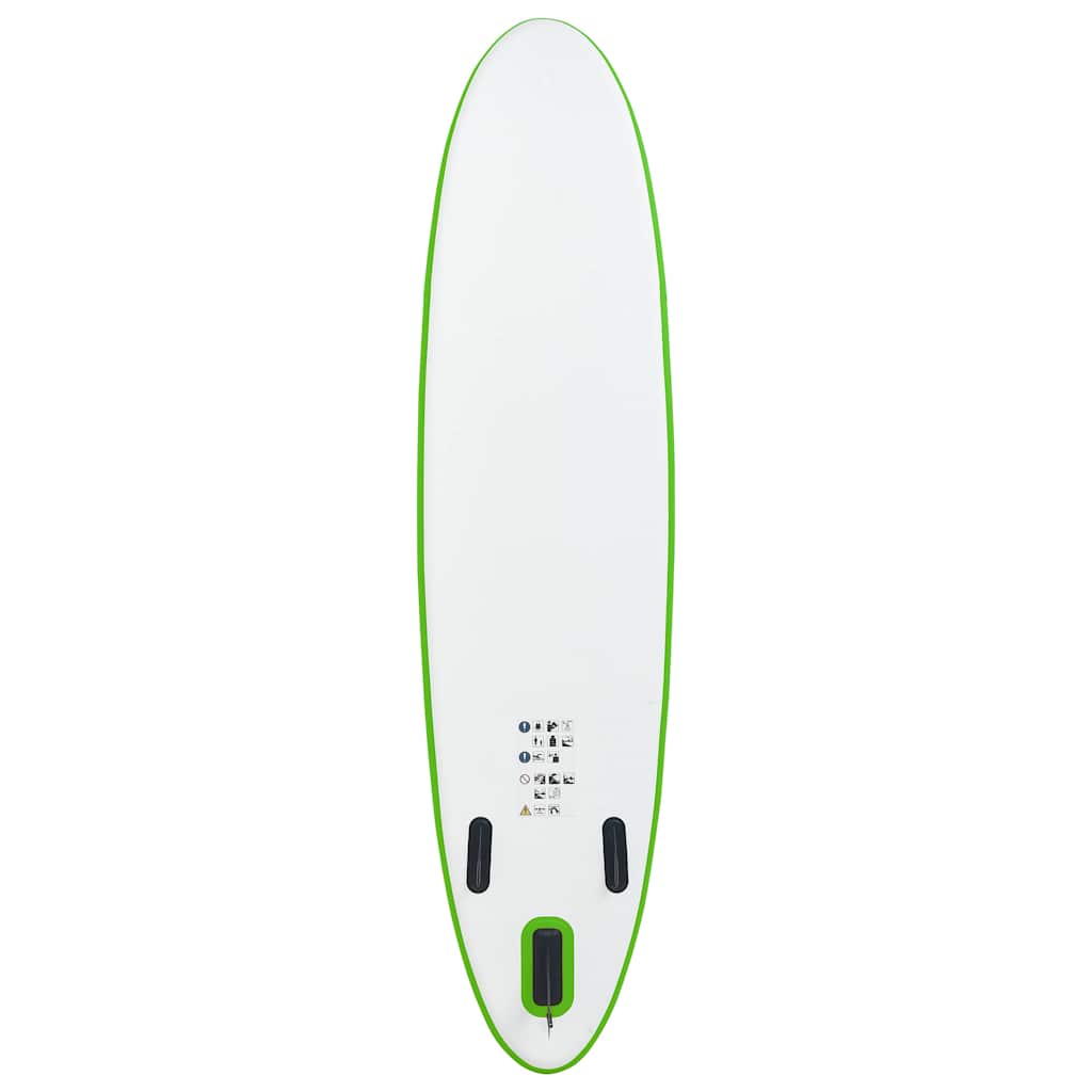 Stand Up Paddle Board SUP Aufblasbar Rot und Weiß
