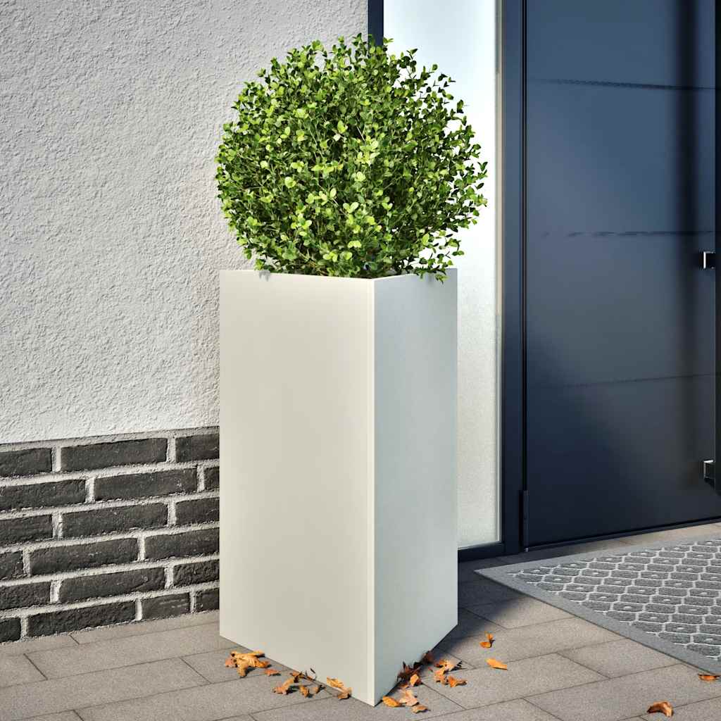 Pflanzkübel 30x26x75 cm Cortenstahl