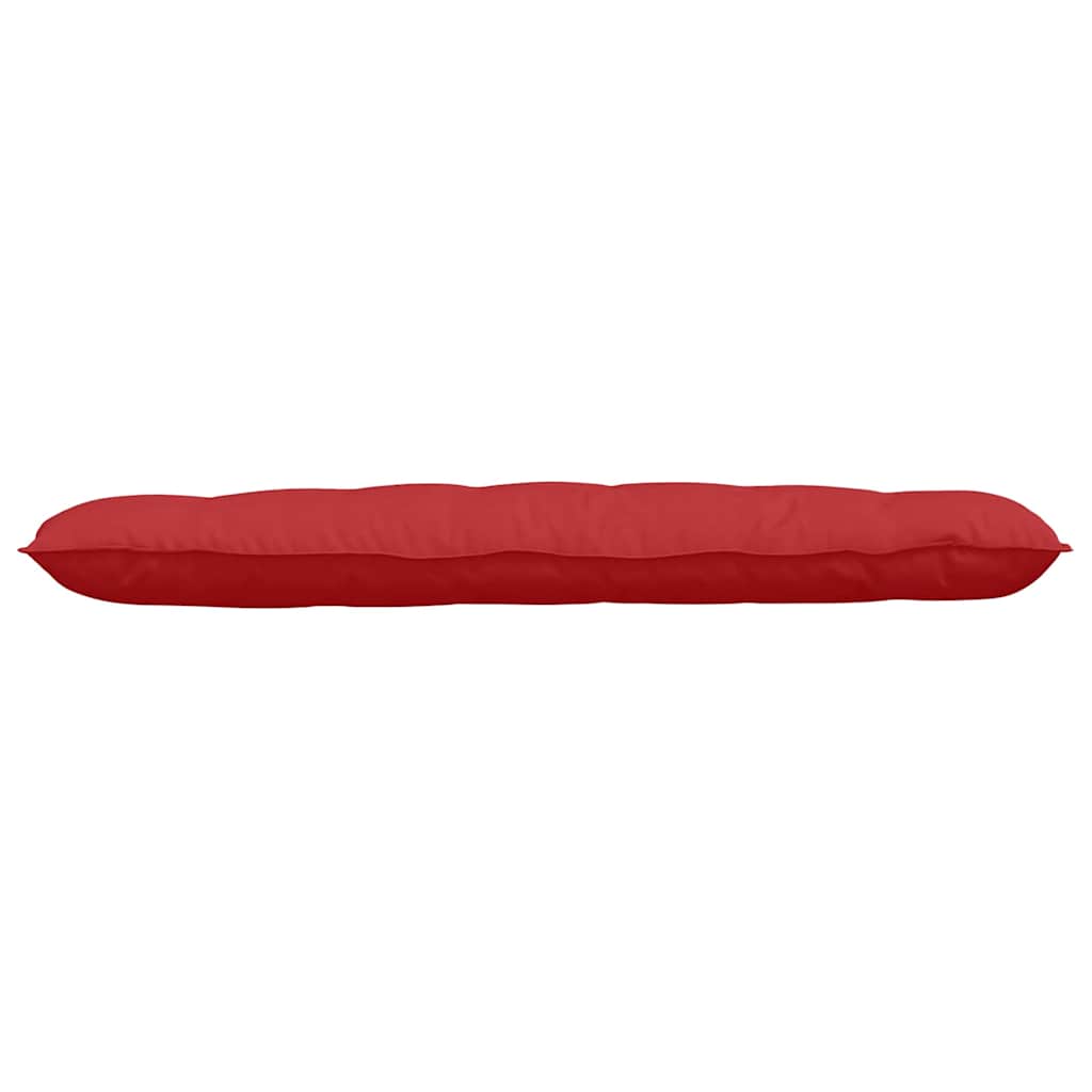Rückenkissen Hellgrau 50 x 19 x 45 cm Stoff