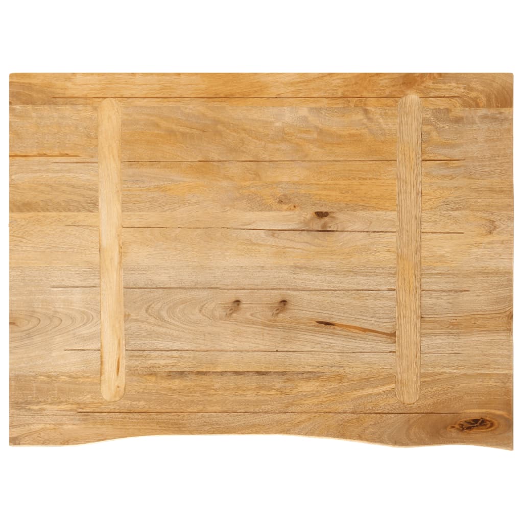 Wandregal 40x20x2,5 cm Rechteckig Massivholz Akazie Baumkante