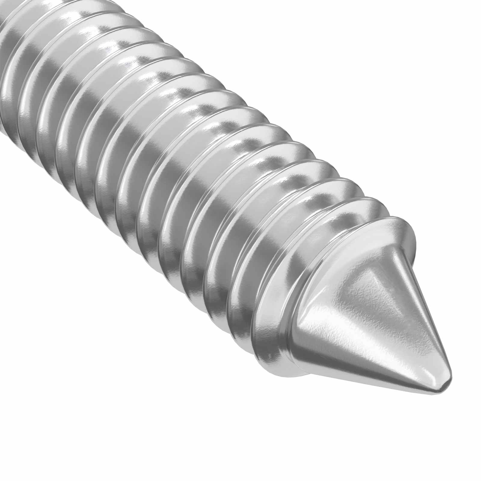 Möbel-Schrauben 2 pcs Silber M6 x 60 mm Stahl