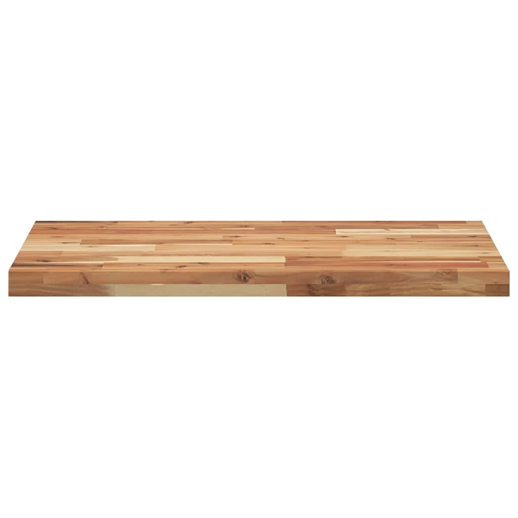 Tischplatte Rechteckig 60x50x2 cm Massivholz Akazie