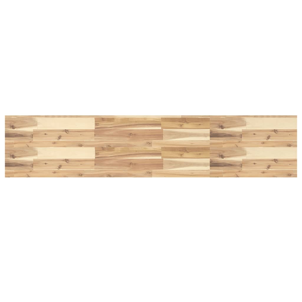 Tischplatte 40x20x2 cm Rechteckig Massivholz Akazie