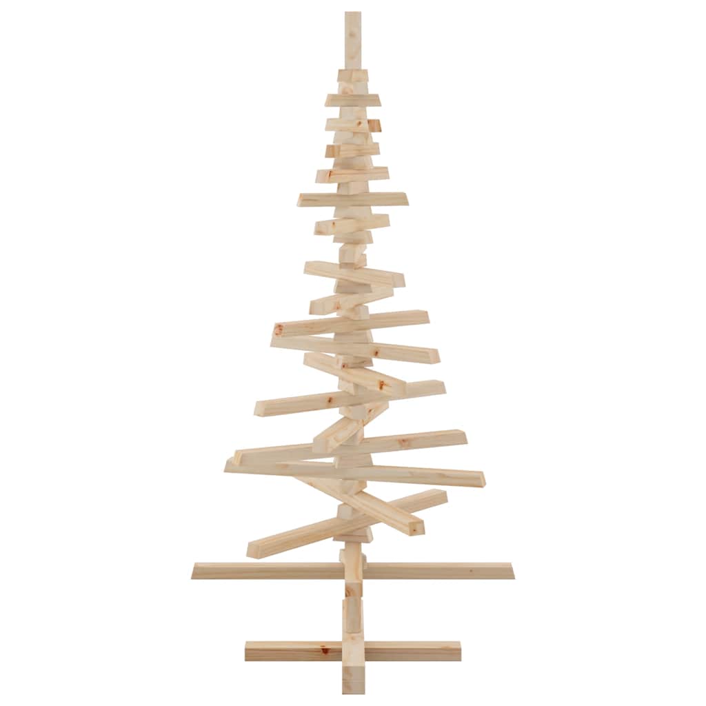 Weihnachtsbaum Holz zum Schmücken 60 cm Massivholz Kiefer
