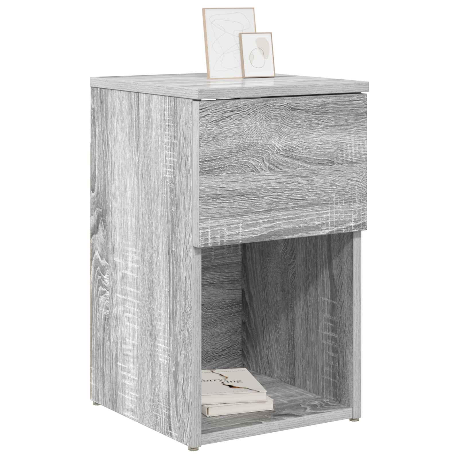 Bettschrank Weiß 29 x 31,5 x 49 cm Holzwerkstoff