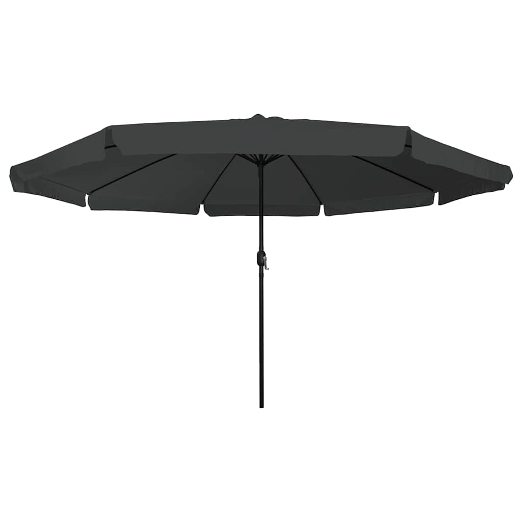 Garten-Sonnenschirm Sand 394 x 394 x 248 cm Polyester und Stahl
