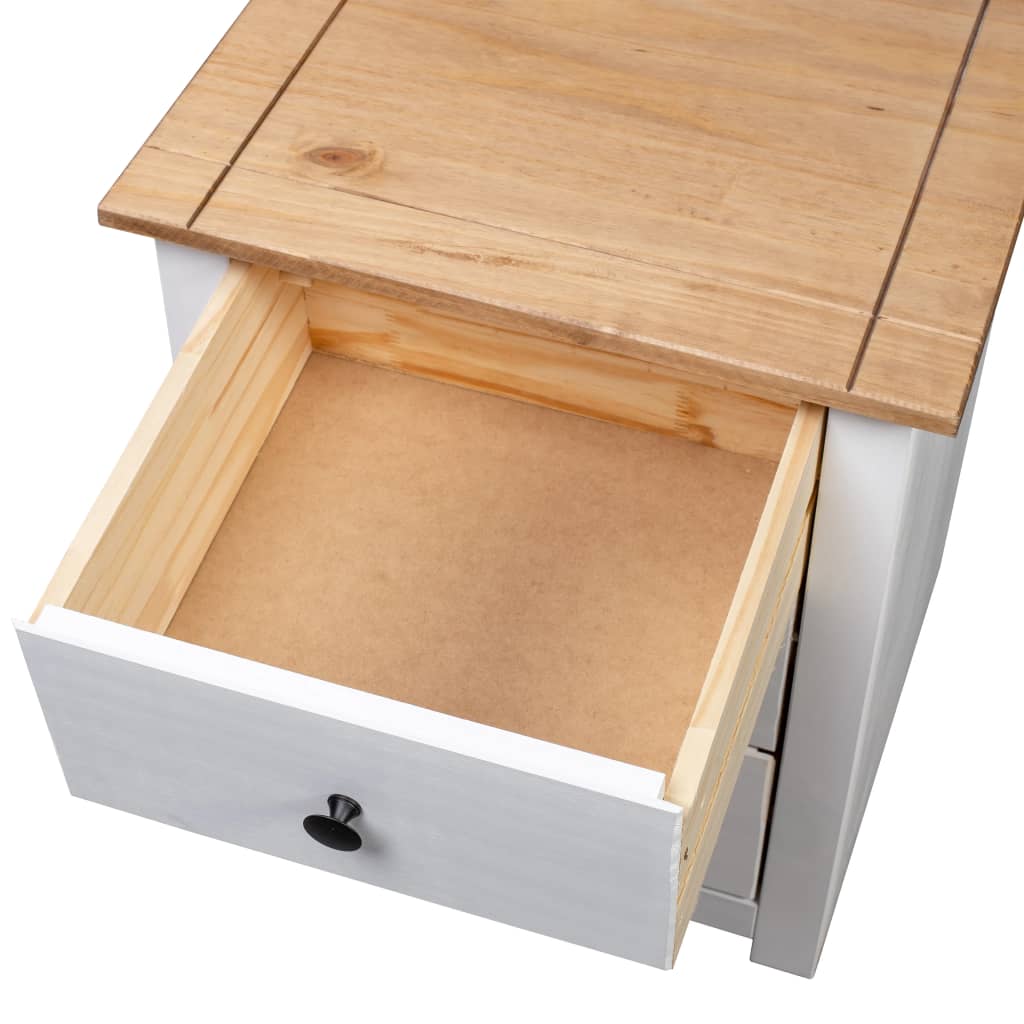 Nachtschrank 46x40x57 cm Kiefernholz Panama