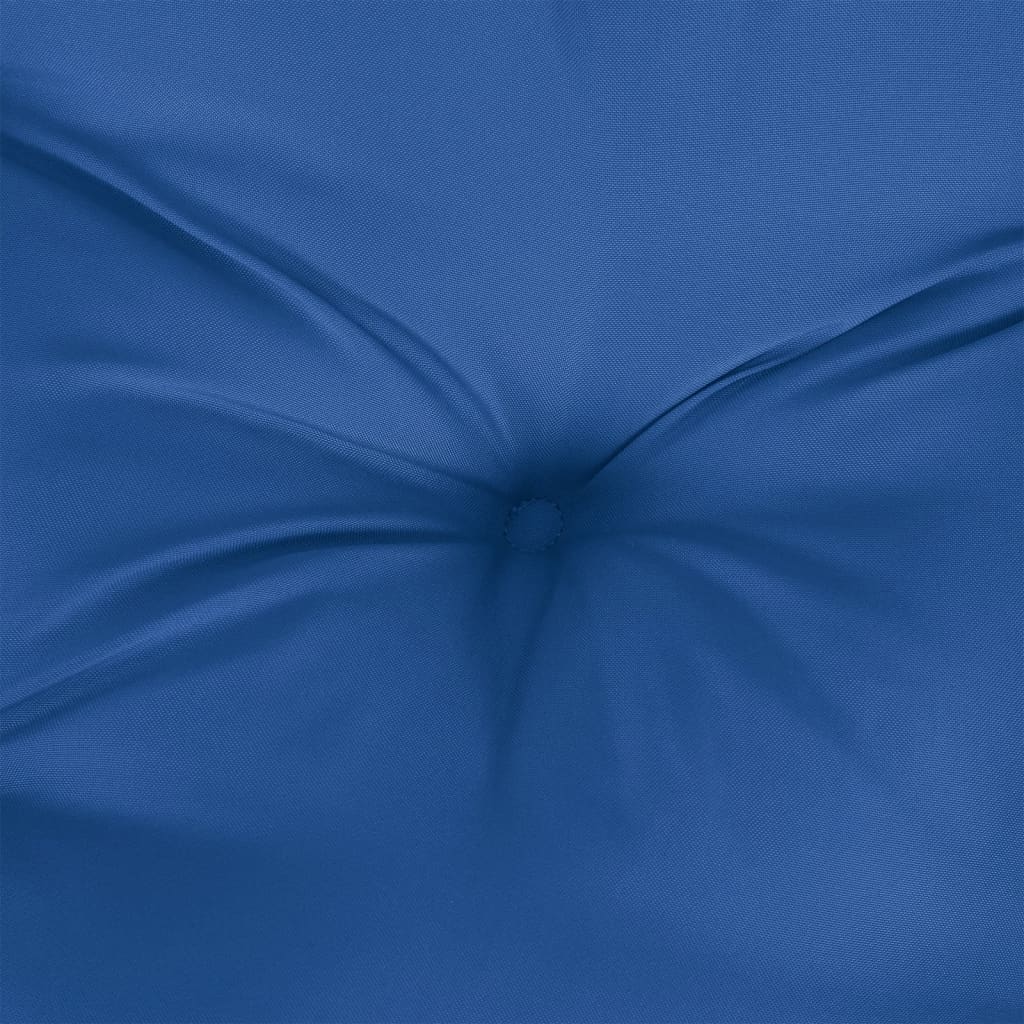 Gartenbank-Auflage Blau&Weiß Gestreift 110x50x7 cm Stoff