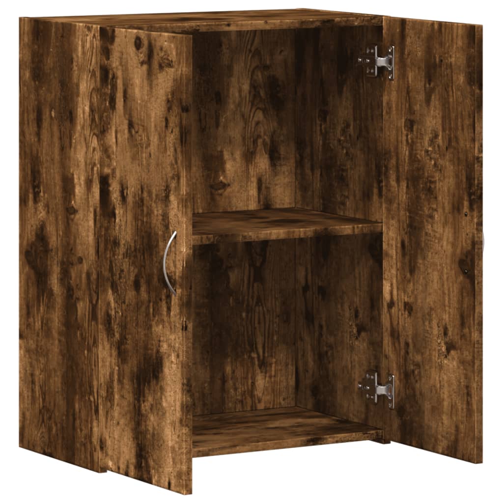 Aktenschrank Weiß 60x32x153 cm Holzwerkstoff