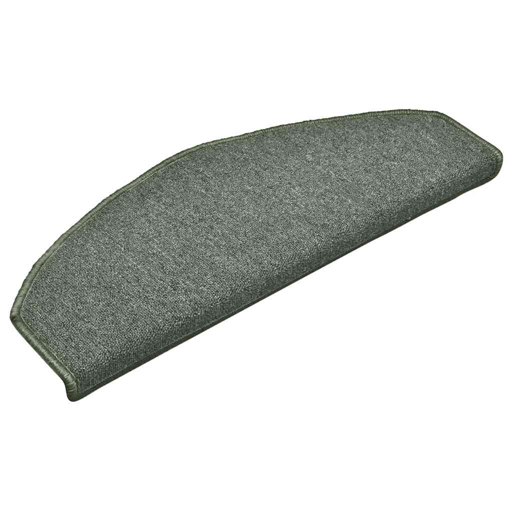 Stufenmatten 15 Stk. 56x17x3 cm Anthrazit Halbrund