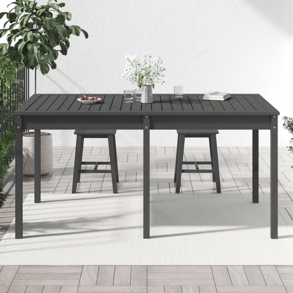 Gartentisch 82,5x82,5x76 cm Massivholz Kiefer