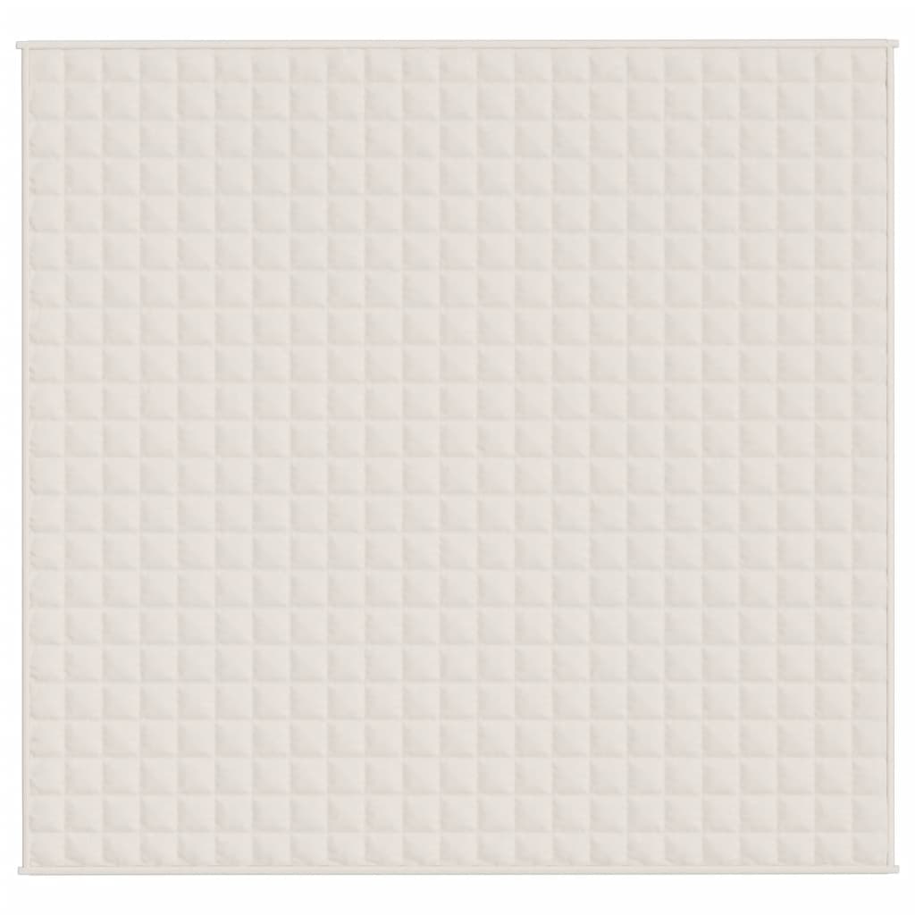Gewichtsdecke Grau 122x183 cm 5 kg Stoff