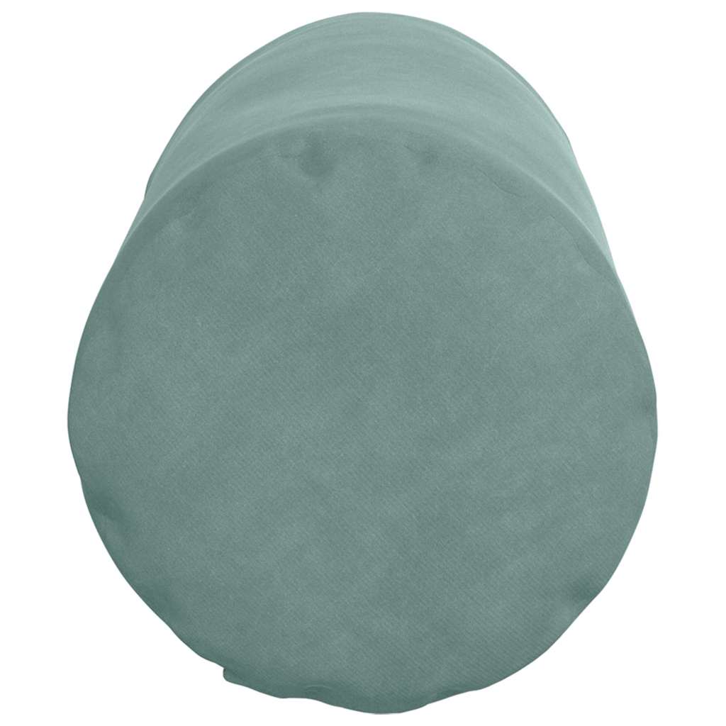 Bolsterkissen 2 Stück Blau Ø 15 x 40 cm Cordstoff