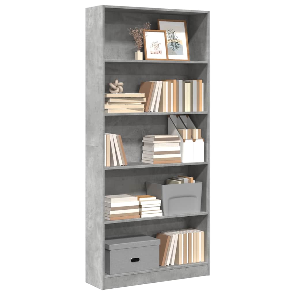 Bücherregal Weiß 40x24x75 cm Holzwerkstoff