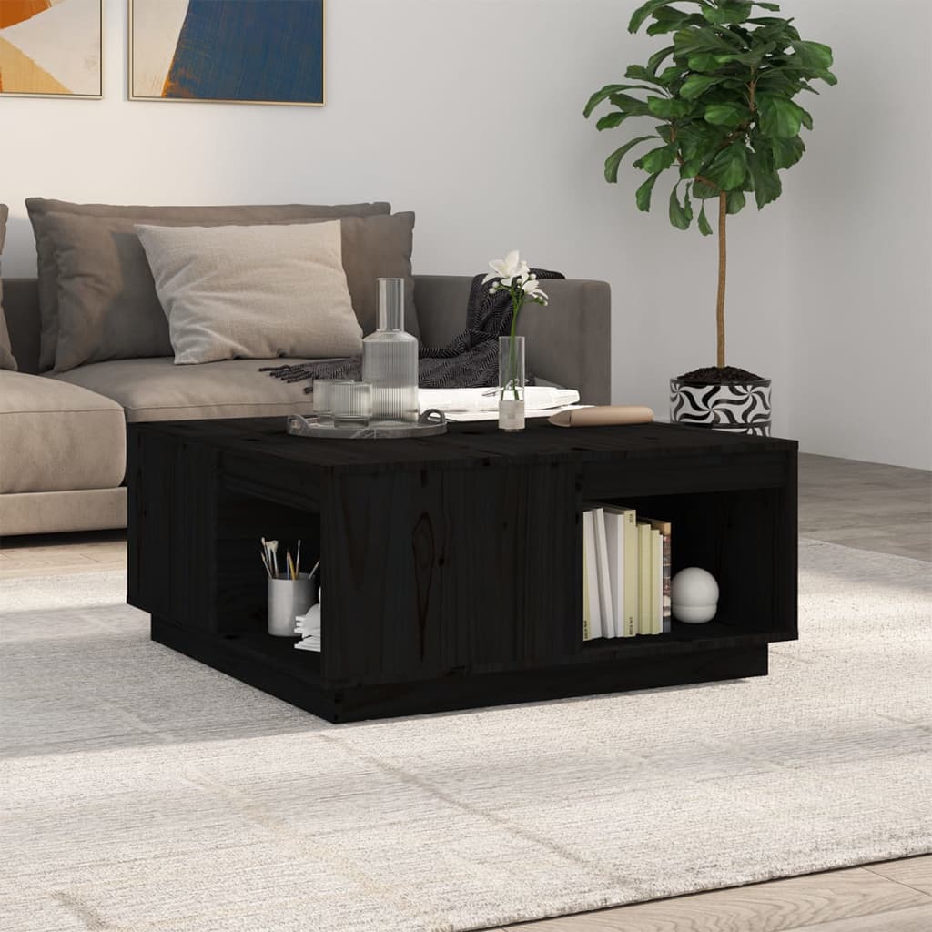 Couchtisch 100x101x40,5 cm Massivholz Kiefer