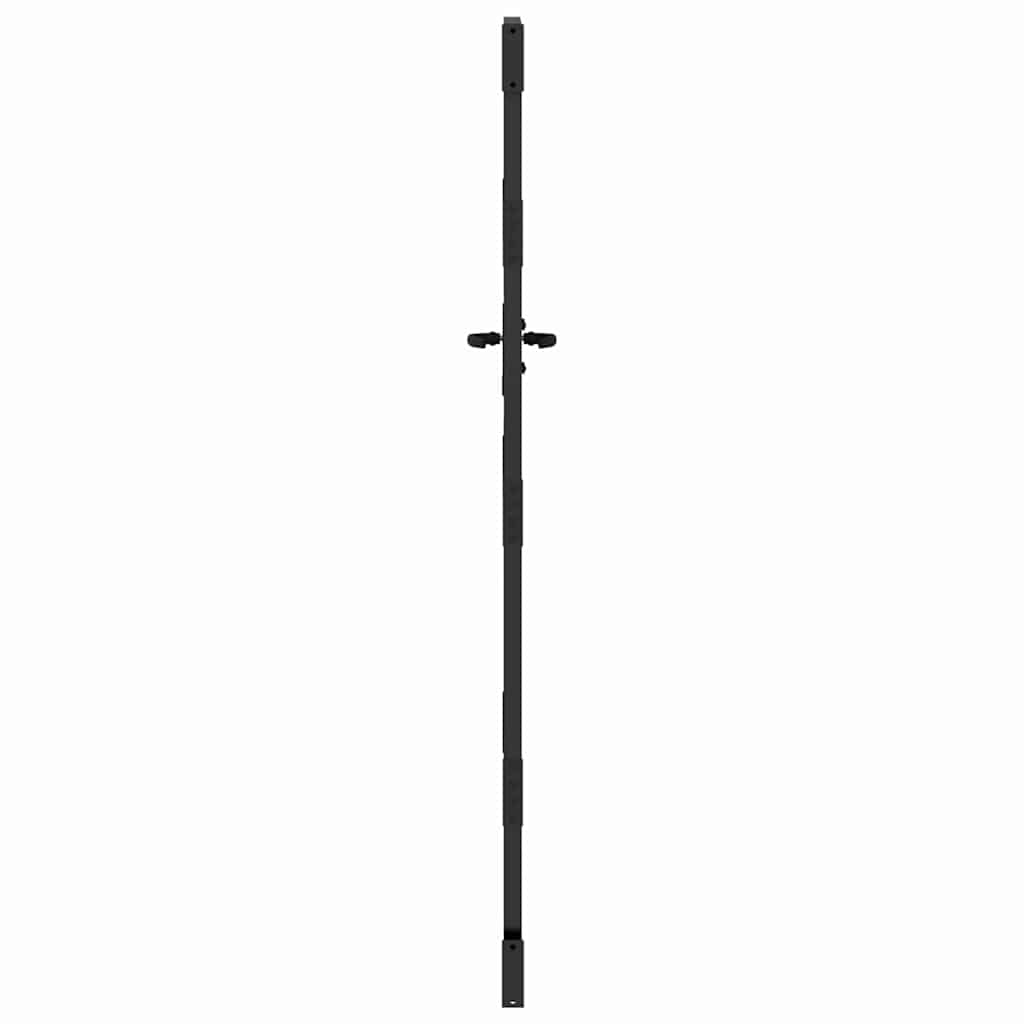 Gartentor 100x75 cm Cortenstahl Bambus-Design