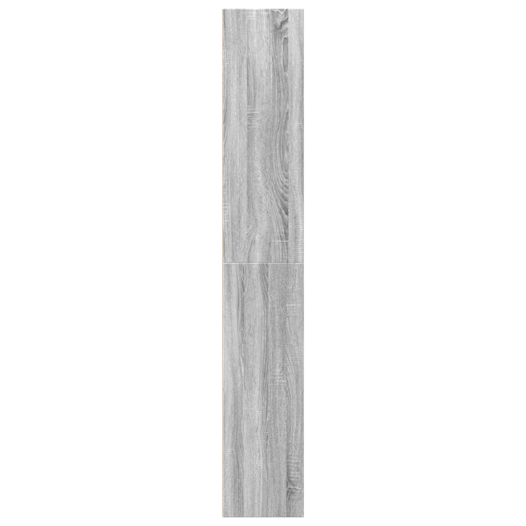 Bücherregal Weiß 80x30x189 cm Holzwerkstoff