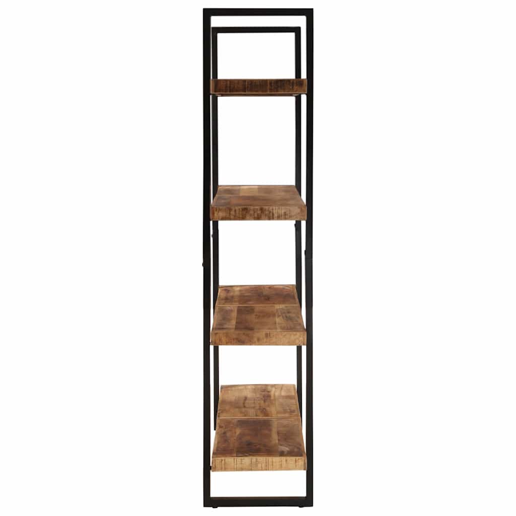 Bücherregal mit 4 Böden 80x40x180 cm Altholz Massiv