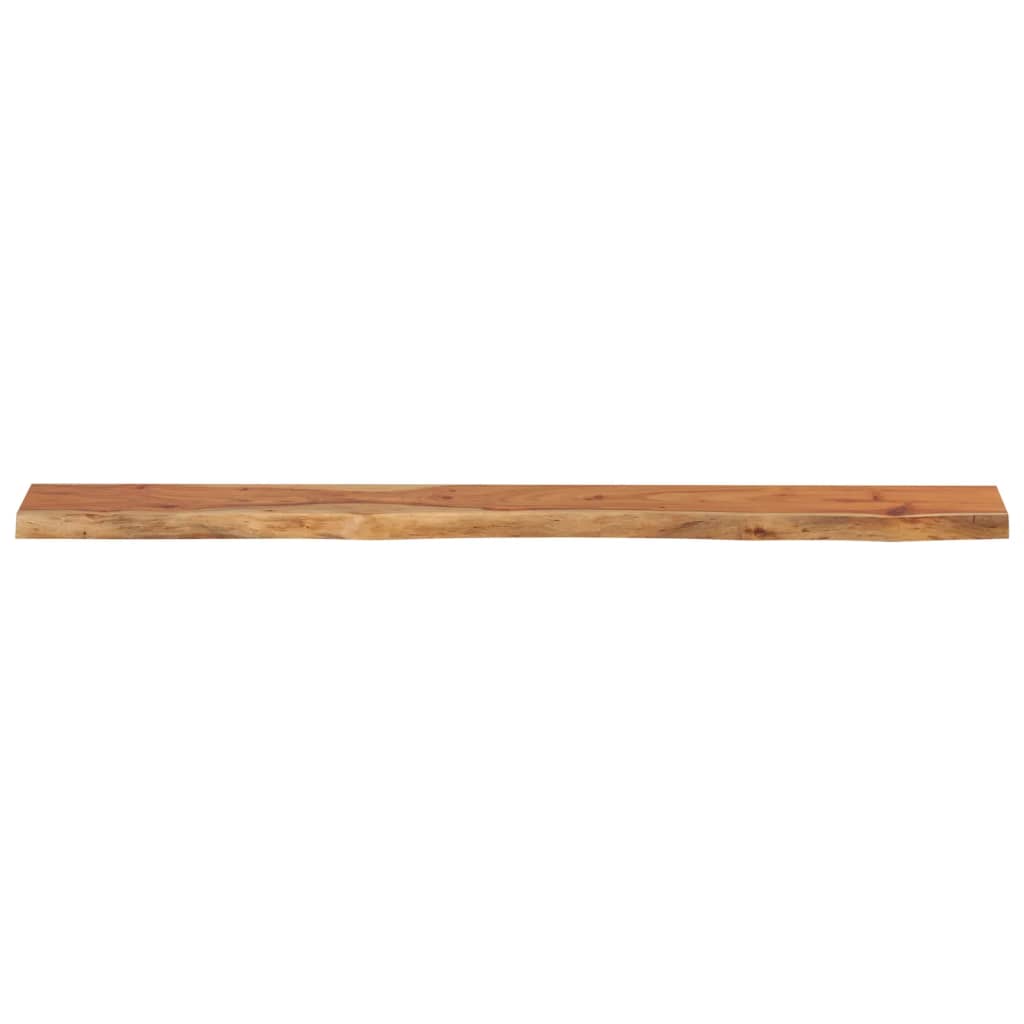 Wandregal 40x20x2,5 cm Rechteckig Massivholz Akazie Baumkante