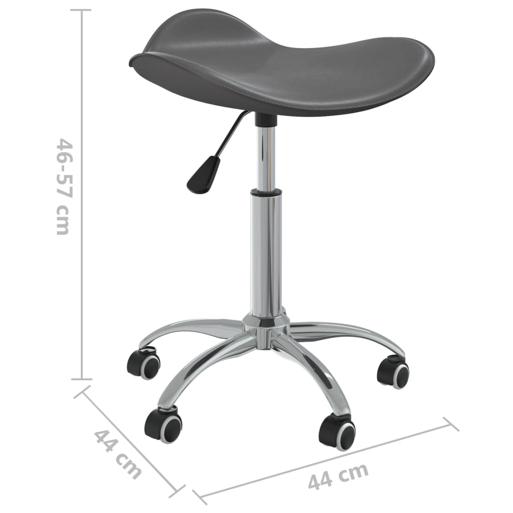 Bürostuhl Creme Kunstleder