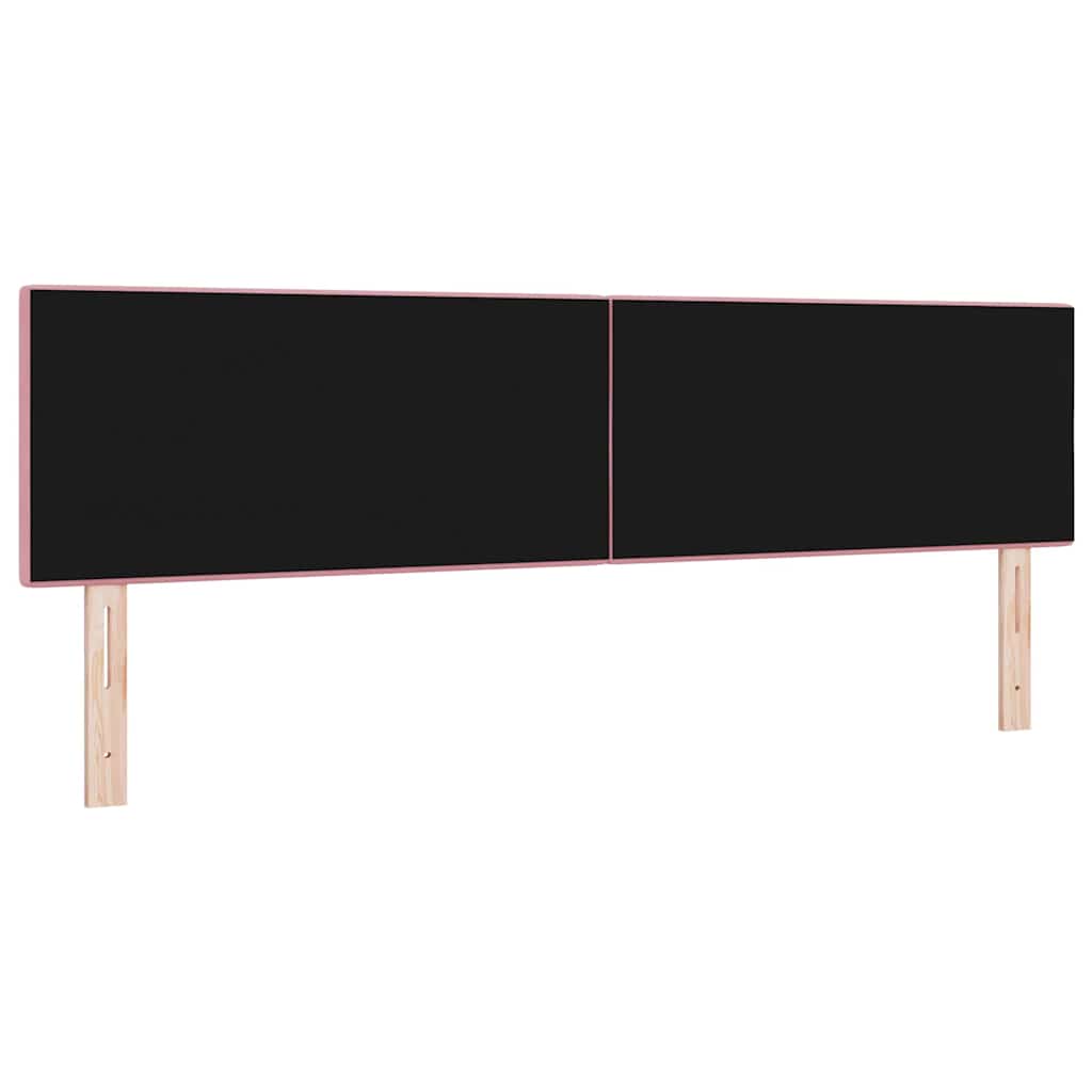 Kopfteil Hellgrau 80 cm Samt