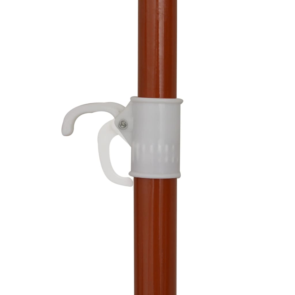 Sonnenschirm mit Stahl-Mast 300 cm Sandweiß