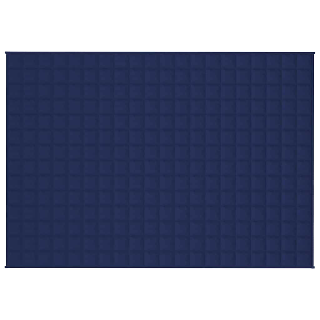 Gewichtsdecke Grau 122x183 cm 5 kg Stoff