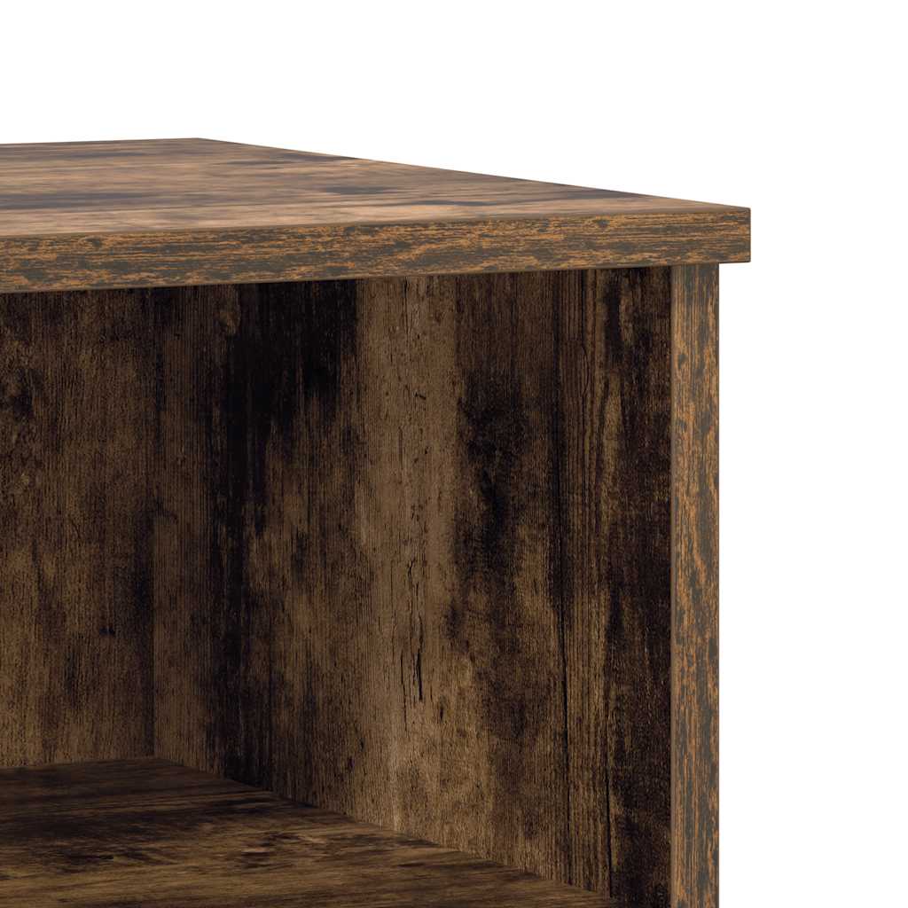 Bettschrank Schwarz Eichen-Optik 40 x 35 x 50 cm Holzwerkstoff