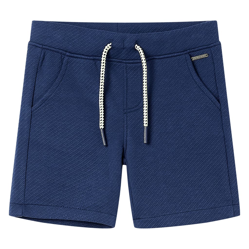 Kindershorts mit Kordelzug Dunkelblau 116