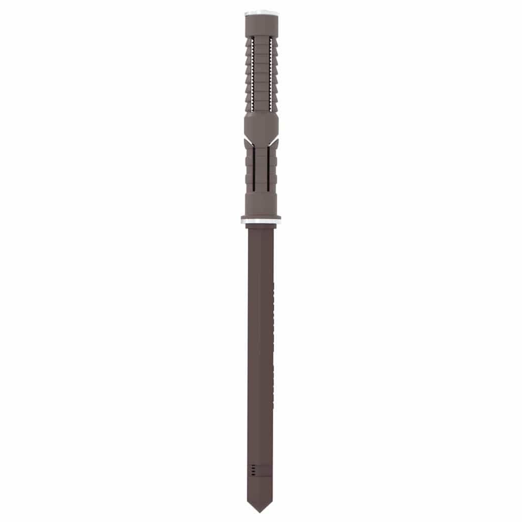 Schwebende Regalträger 12 pcs Beige Ø10 x 170 mm Stahl