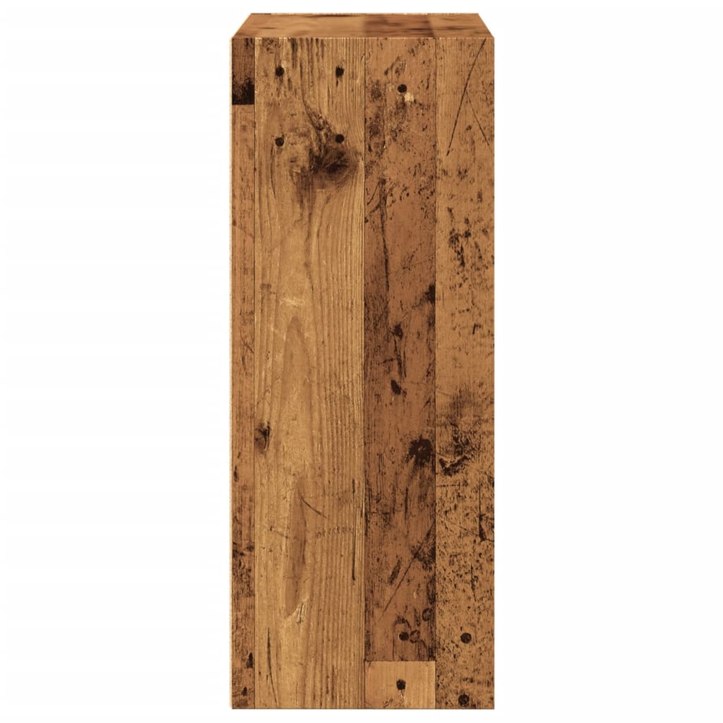 Bücherregal Weiß 80x30x189 cm Holzwerkstoff