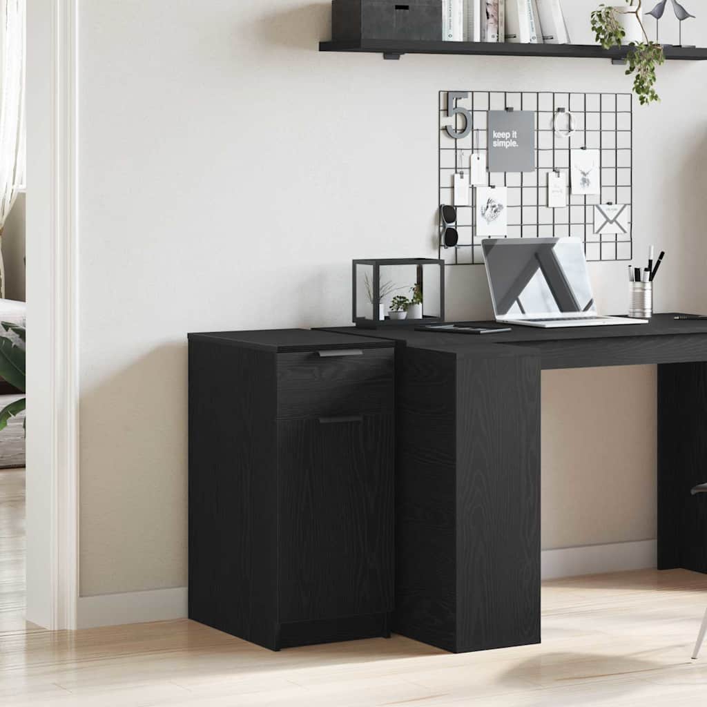 Büroschrank Weiß 33,5x50x75 cm Holzwerkstoff