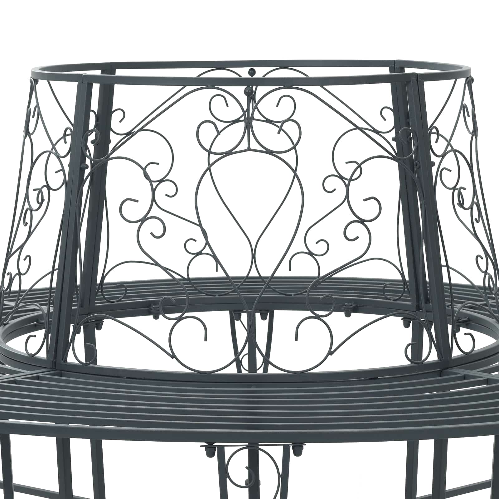 Baumbank 160 cm Stahl