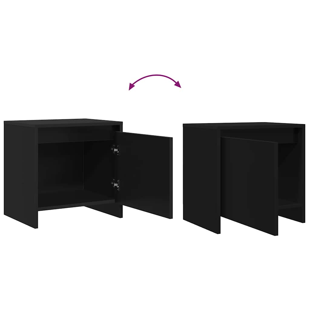 Nachttisch Altholz 45 x 34 x 44,5 cm Holzwerkstoff