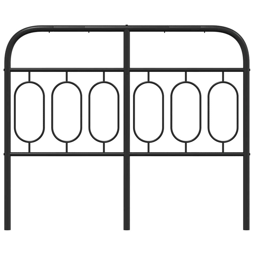 Ersatz-Kopfteil Metall Schwarz 75 cm