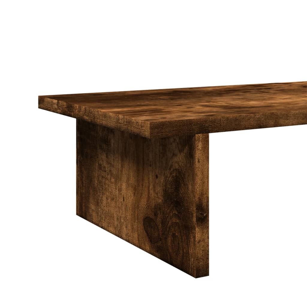 Monitor Halterung Schwarze Eiche 100 x 27 x 15 cm Holzwerkstoff
