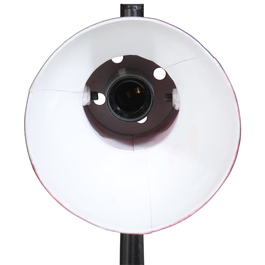 Stehlampe 2-flammig Silbern E27 Gusseisen