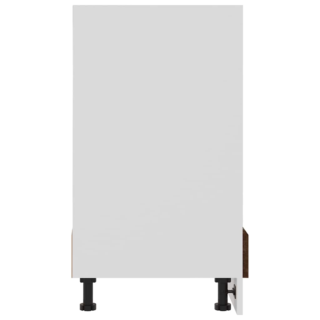 Unterschrank Lyon Weiß 60x46x81,5 cm Holzwerkstoff