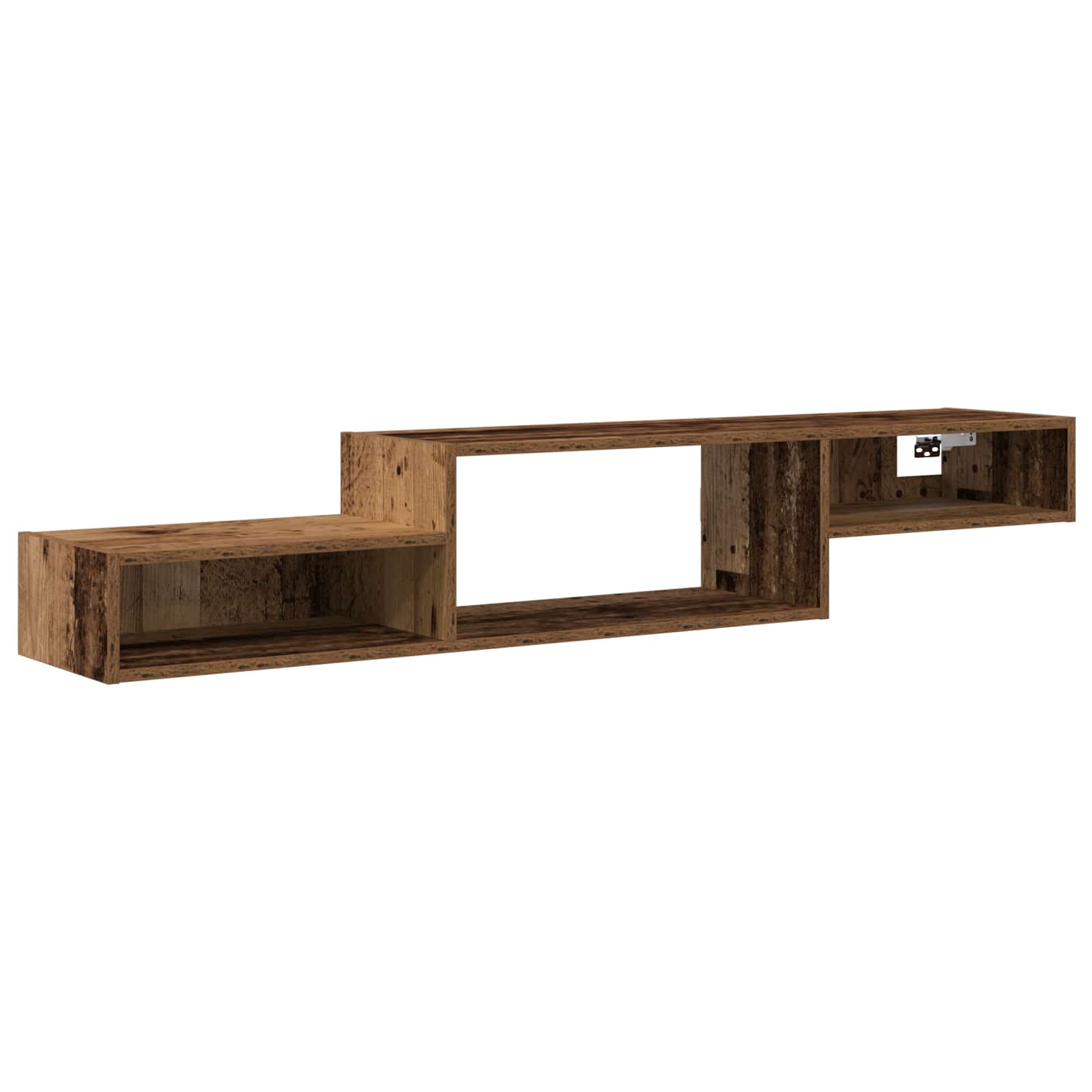 Wandmontierter TV-Schrank Wandhalterung Weiß 150 x 28 x 26 cm