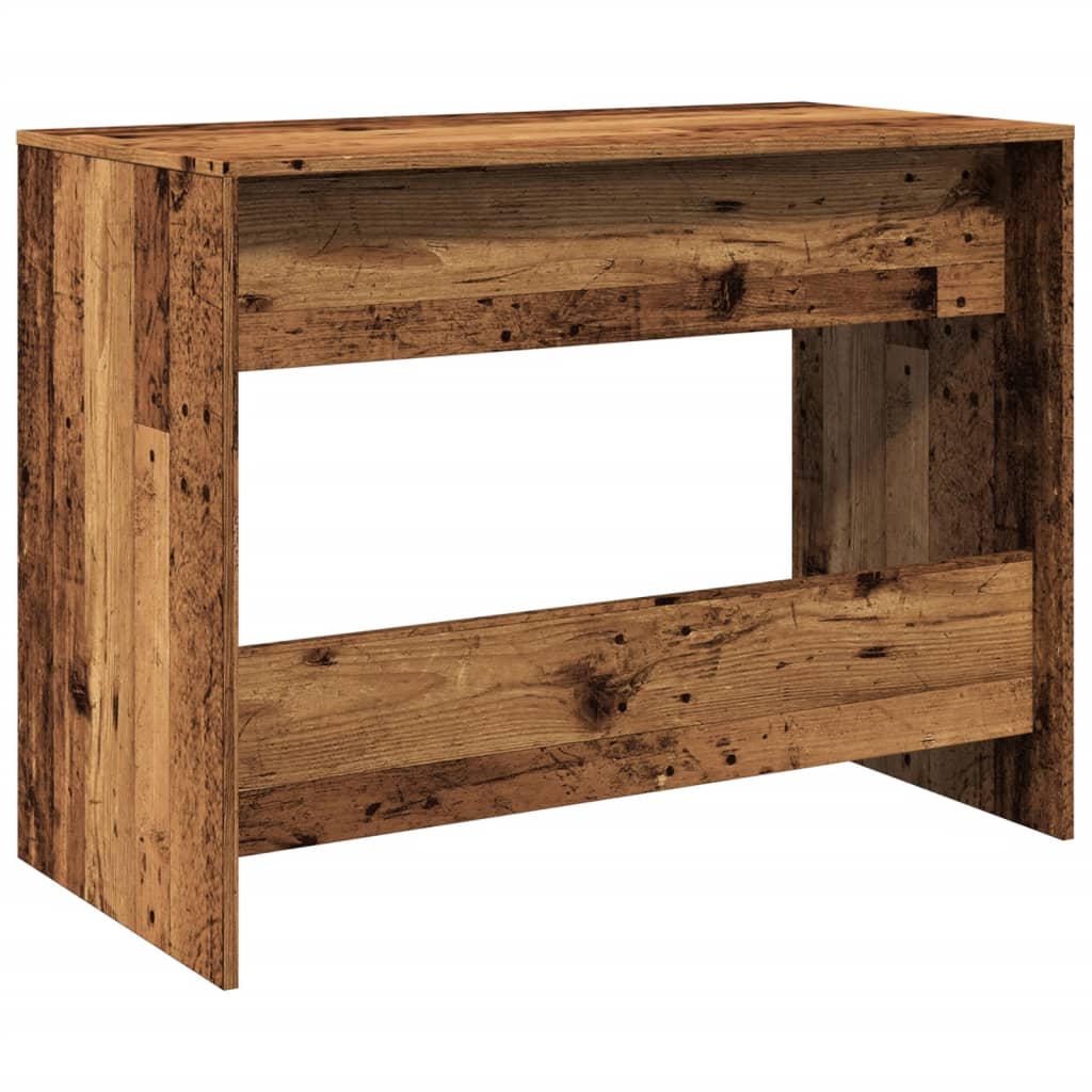 Schreibtisch Weiß 101x50x76,5 cm Holzwerkstoff