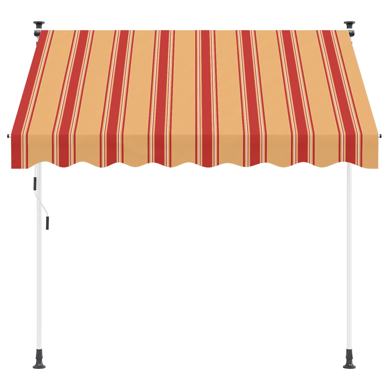 Einziehbare Markise Handbetrieben 150 cm Anthrazit