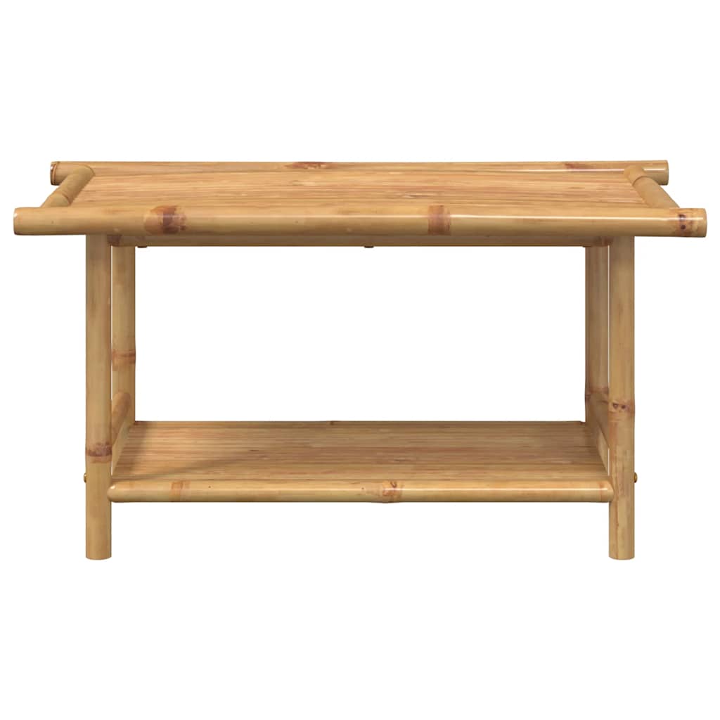 Couchtisch 45x45x45 cm Bambus