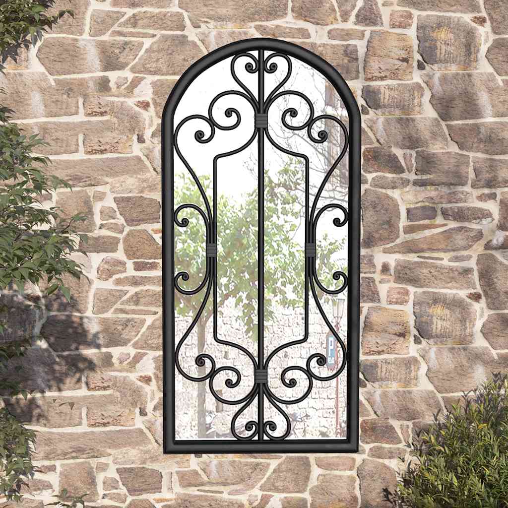 Gartenspiegel Sand 100x45 cm Eisen