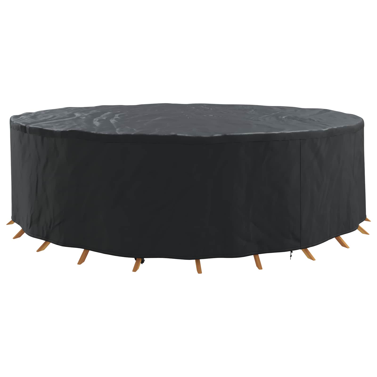 Möbelbezug Schwarz 102 x 102 x 71 cm 210D Oxford Stoff