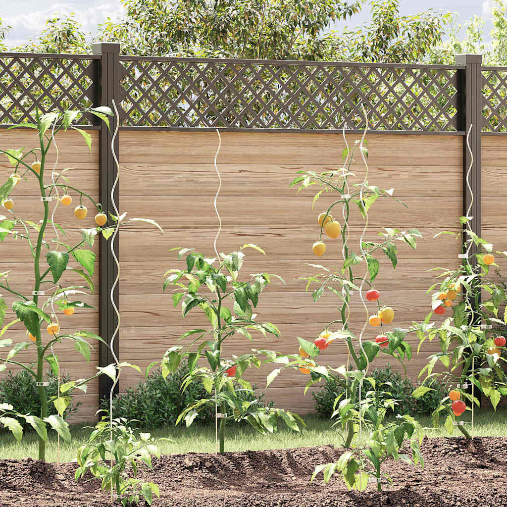 Tomaten-Spiralstäbe 50 Stk. 170 cm Verzinkter Stahl